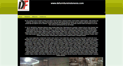 Desktop Screenshot of defurnitureindonesia.com